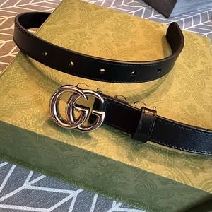 GUCCI GG Marmont thin belt